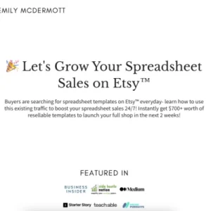 Emily McDermott - Spreadsheets That Sell