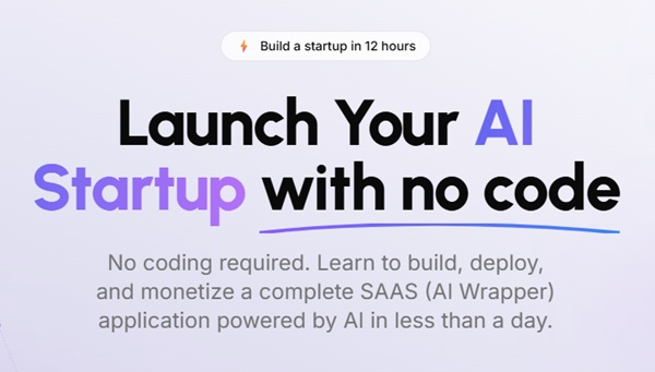 ai-web-course-launch-your-ai-startup-with-no-code